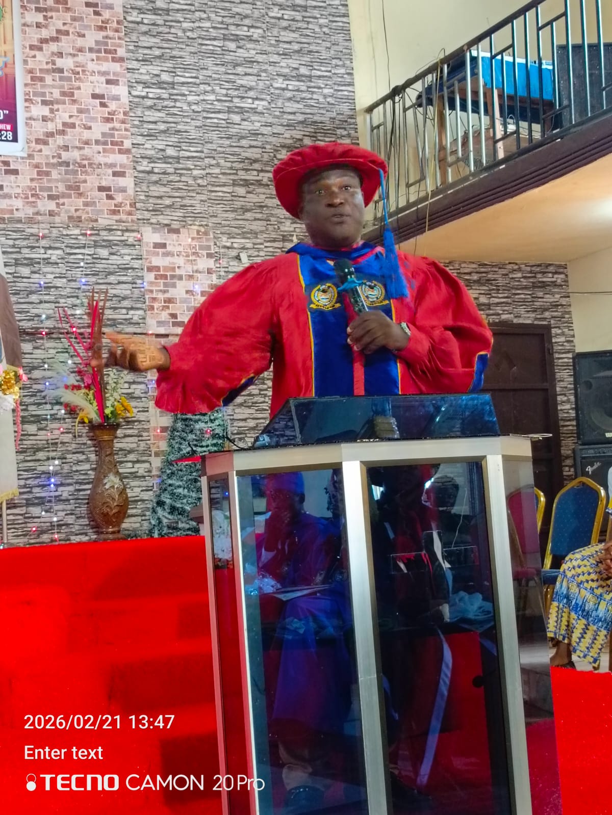 Honourary Doctorate Monrovia